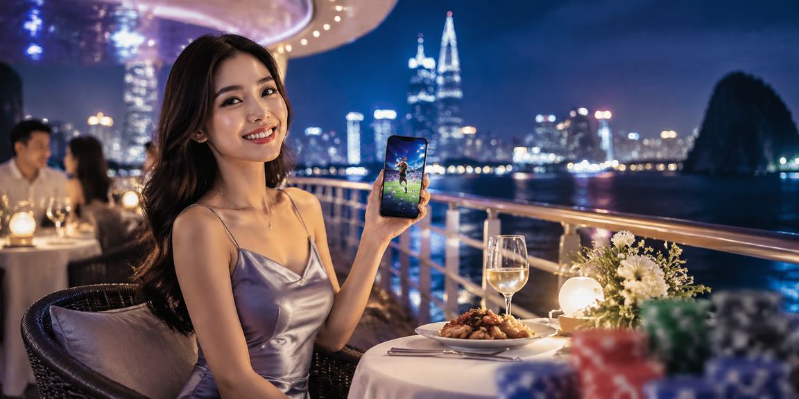 Người dùng Việt Nam xem kết quả xổ số trên điện thoại buổi tối
